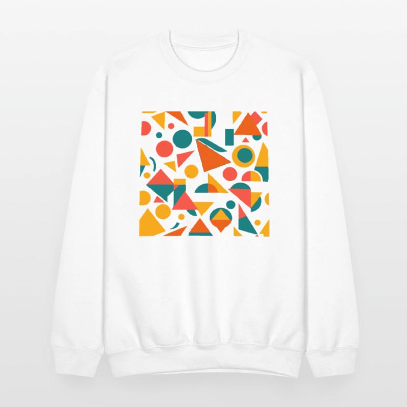 Geometric Abstract Pattern T-Shirt Design