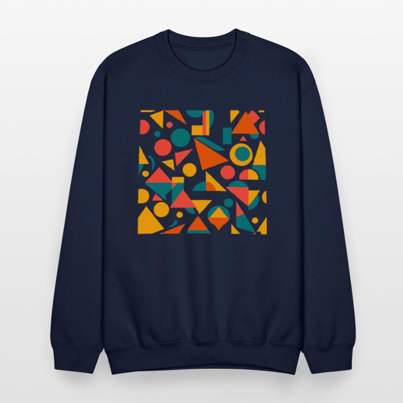 Geometric Abstract Pattern T-Shirt Design