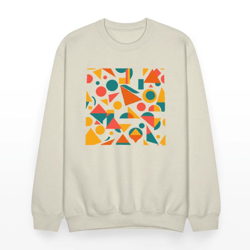 Geometric Abstract Pattern T-Shirt Design