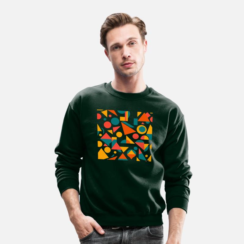 Geometric Abstract Pattern T-Shirt Design