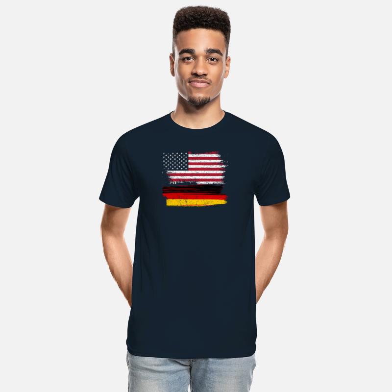 Germany american flag