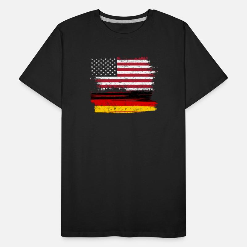 Germany american flag