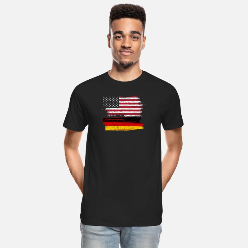 Germany american flag