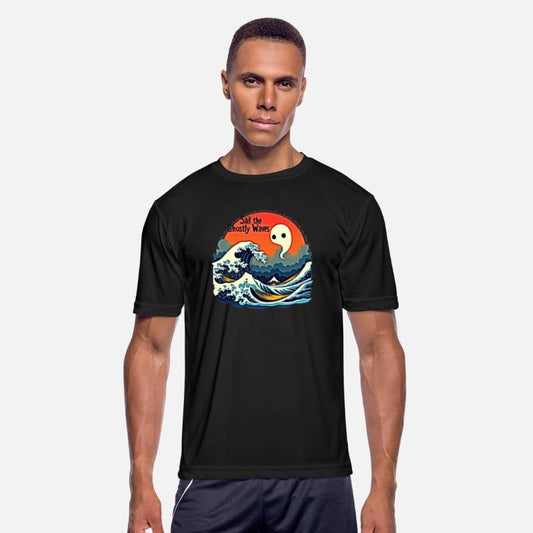 Ghostly Wave With Haunted Ocean Art