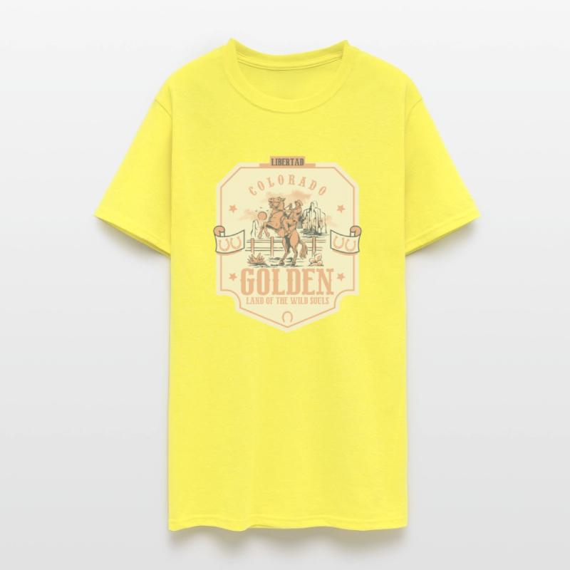 golden Colorado wild west town