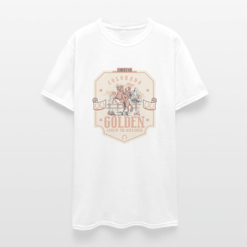 golden Colorado wild west town