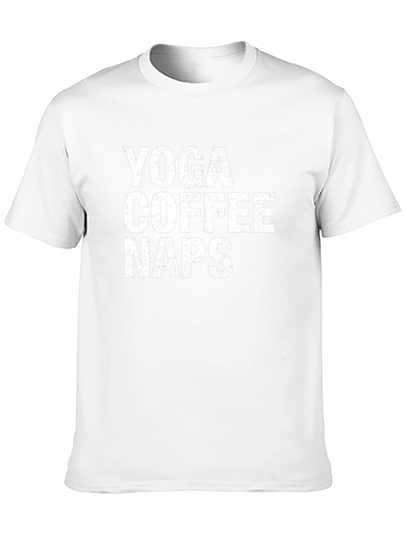 Yoga Coffee Naps Graphic T-Shirt