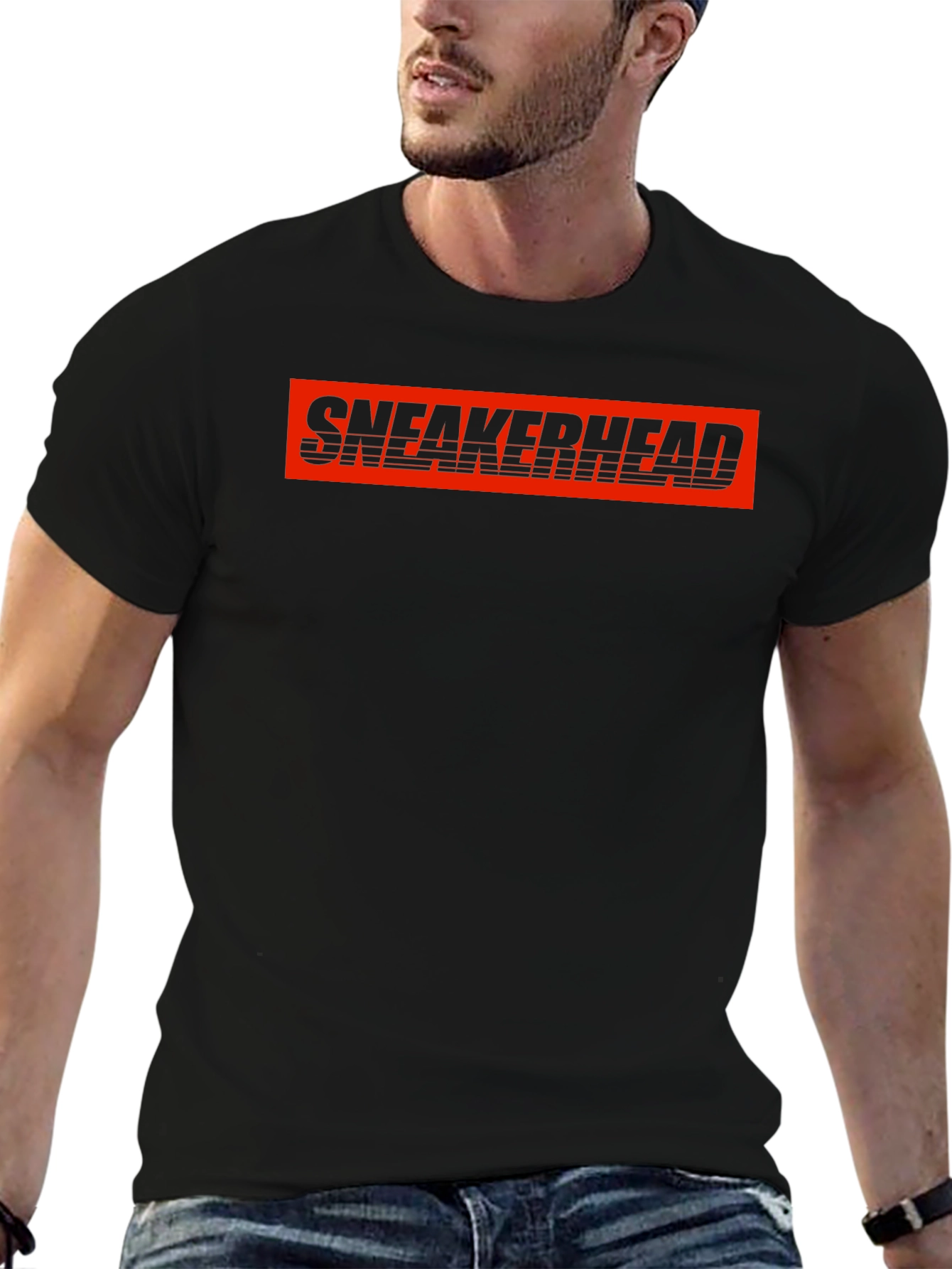Sneakerhead Black T-Shirt - Bold Graphic Tee