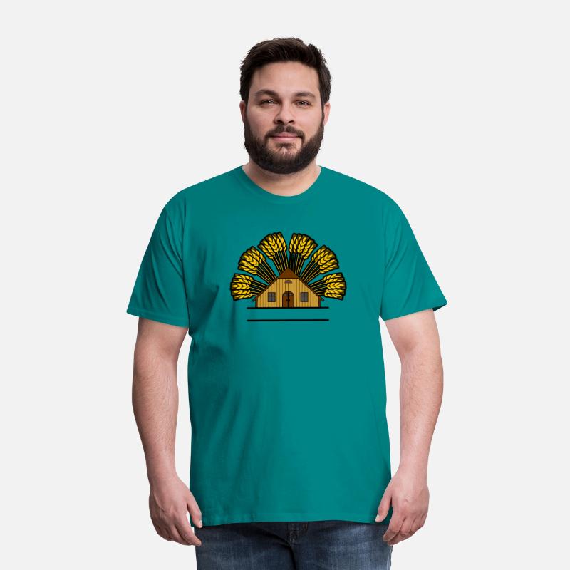 Granary color with grain arch above