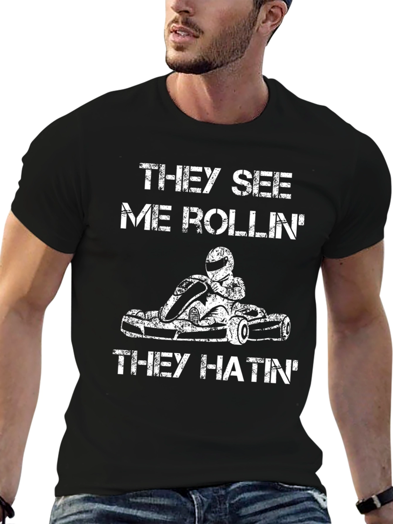 They See Me Rollin Go Kart T-Shirt