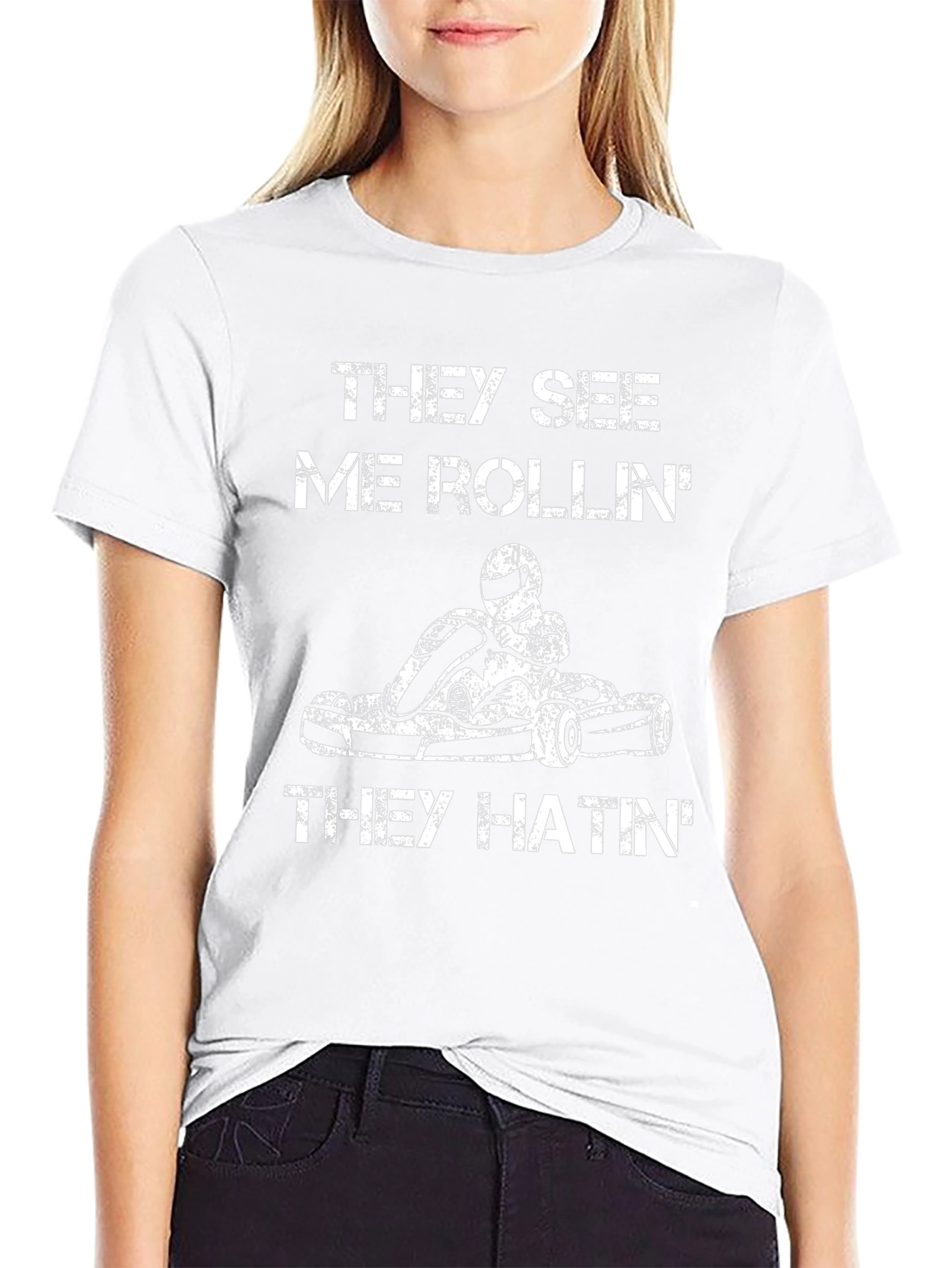 They See Me Rollin Go Kart T-Shirt
