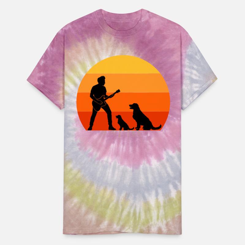 Guitar Player Pet Dog Animal Musician Bassist