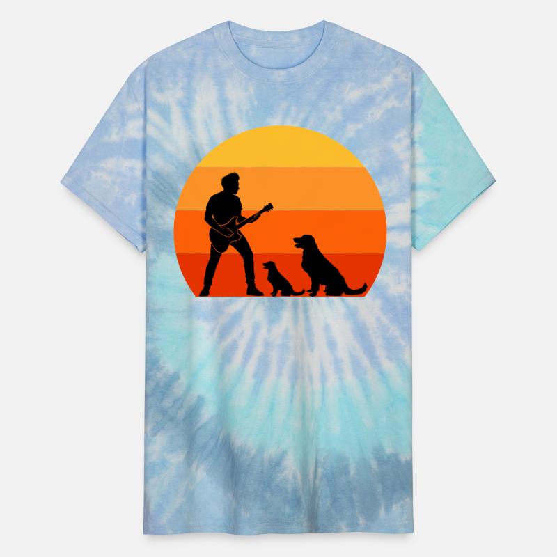 Guitar Player Pet Dog Animal Musician Bassist