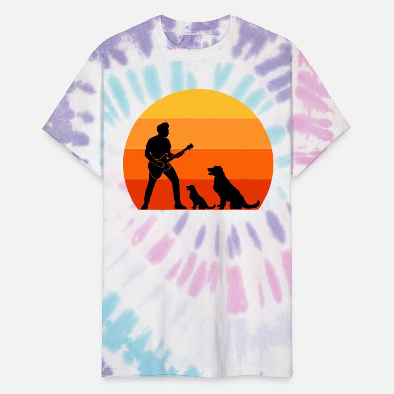 Guitar Player Pet Dog Animal Musician Bassist