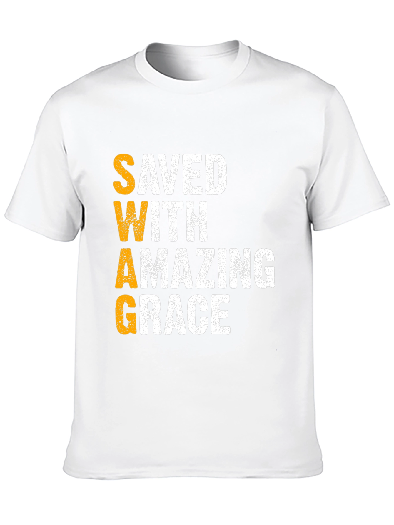 Saved With Amazing Grace Graphic Tee