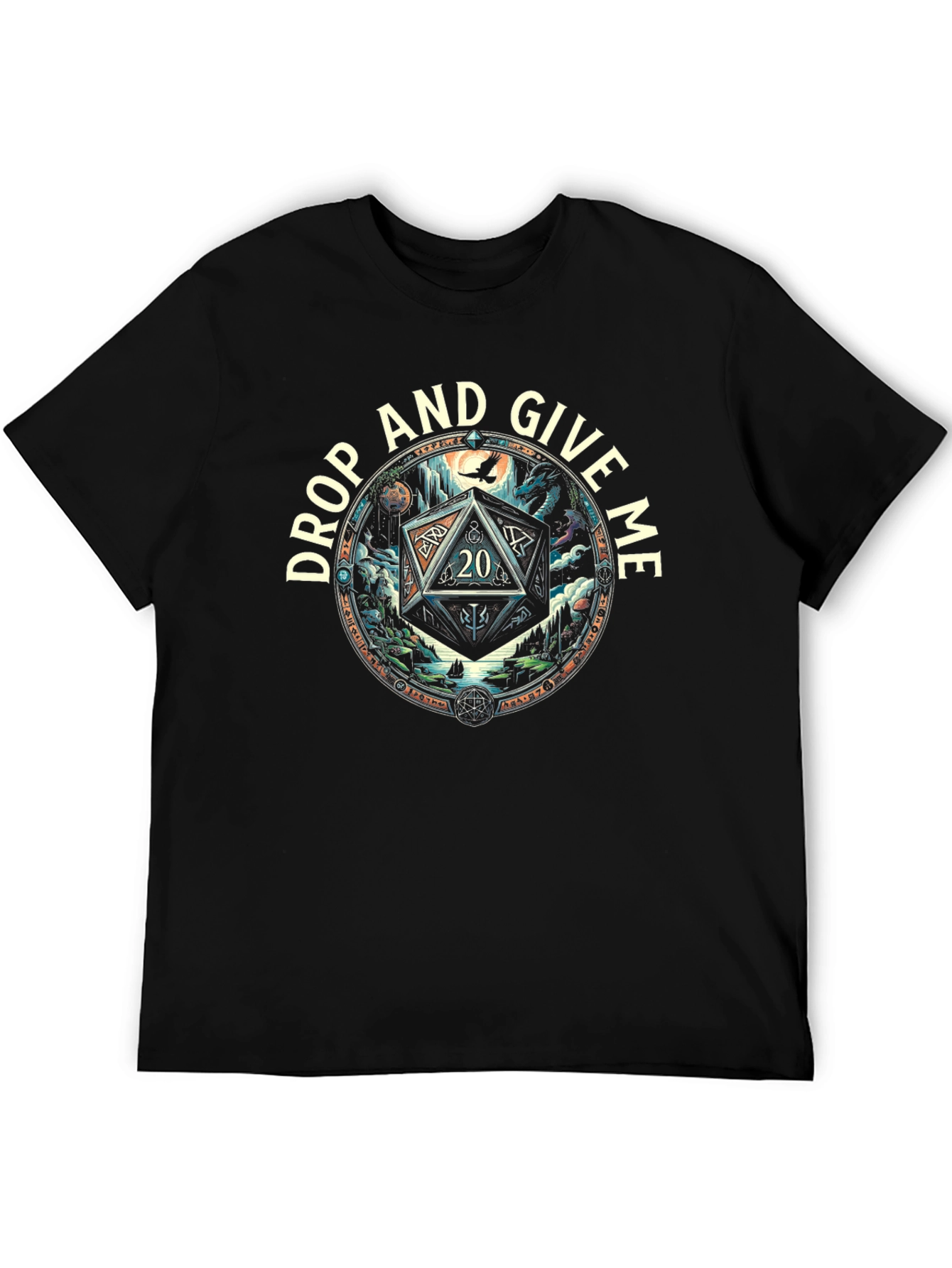 D20 Dice Graphic T-Shirt