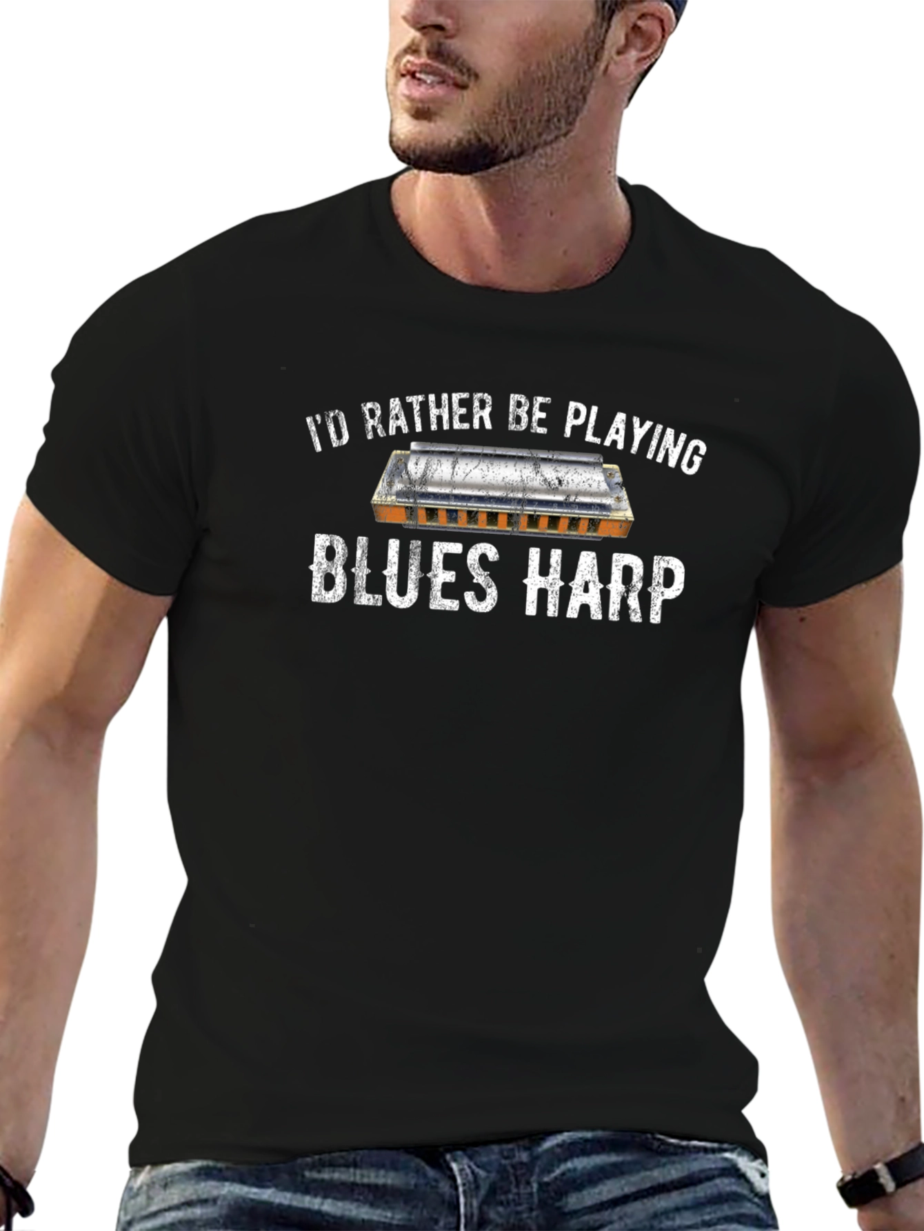 Blues Harp T-Shirt - Musicians Apparel