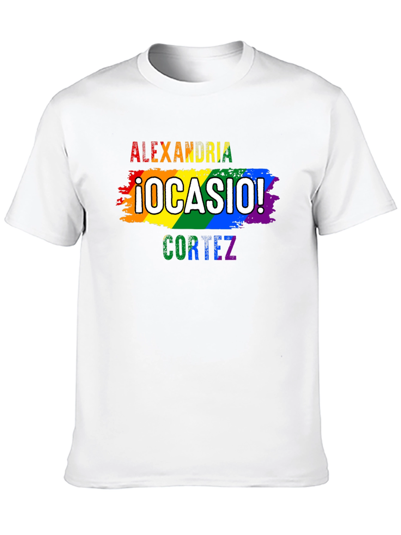 Alexandria Ocasio-Cortez Pride T-Shirt