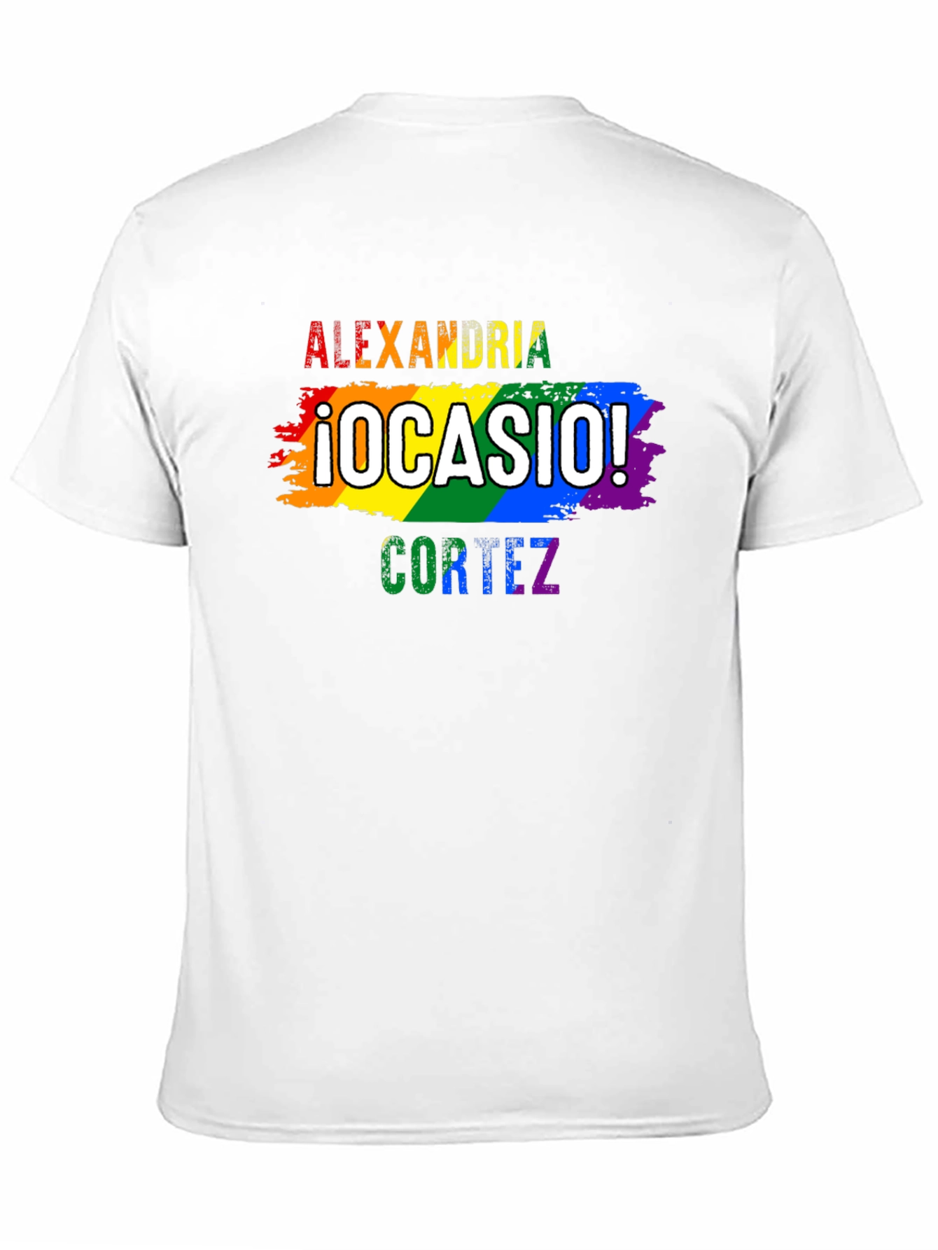 Alexandria Ocasio-Cortez Pride T-Shirt