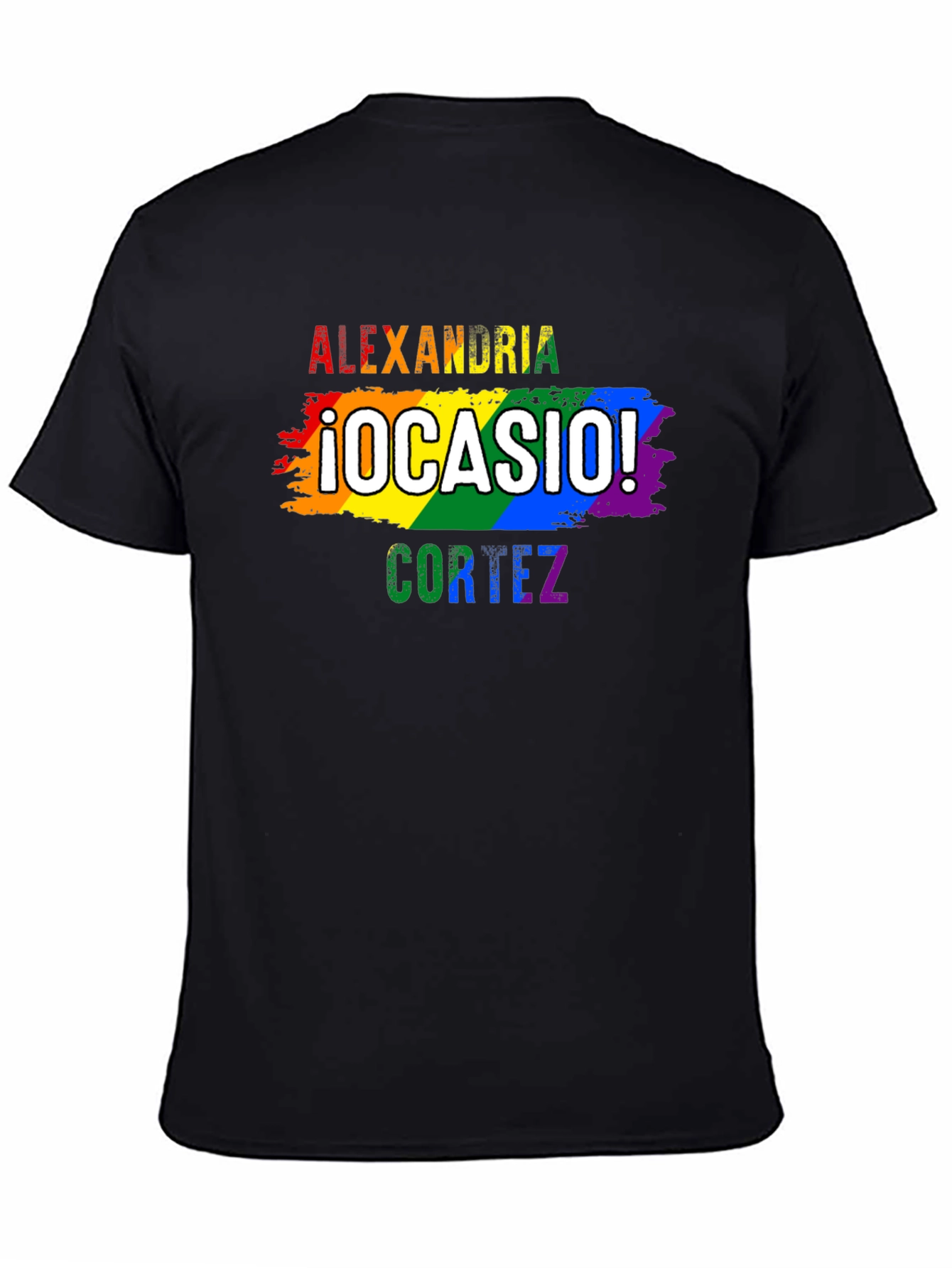 Alexandria Ocasio-Cortez Pride T-Shirt