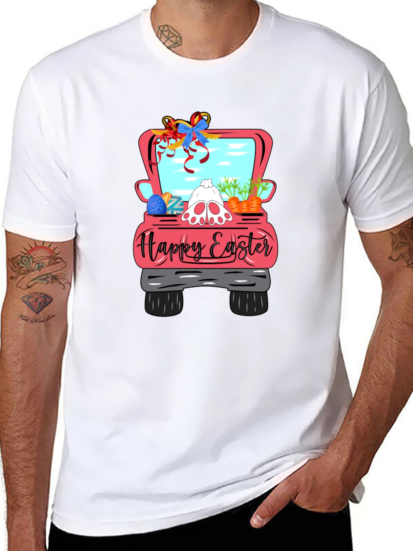 Happy Easter Truck T-Shirt