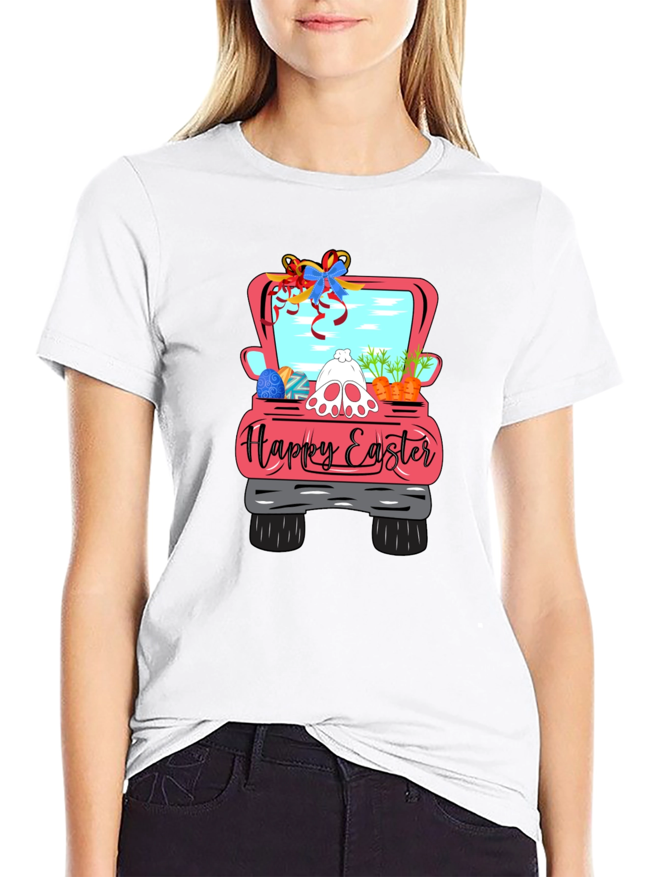 Happy Easter Truck T-Shirt