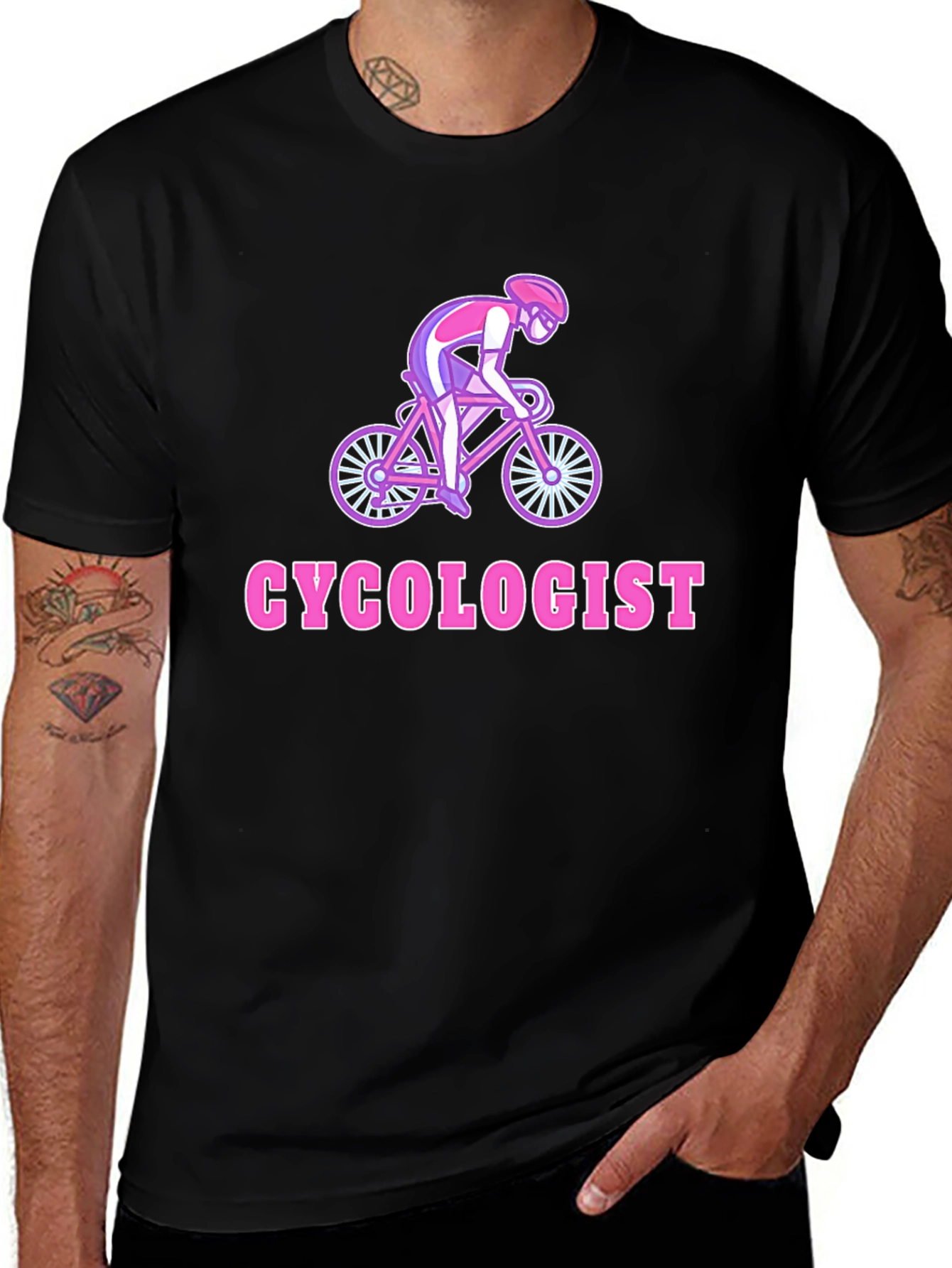 Cycologist T-Shirt - Funny Biker Graphic Tee