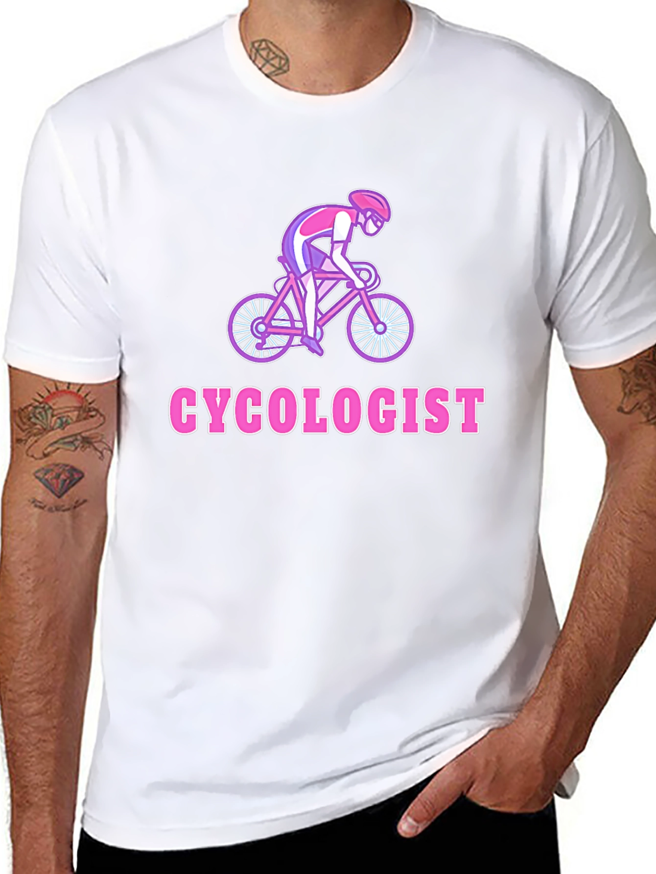 Cycologist T-Shirt - Funny Biker Graphic Tee