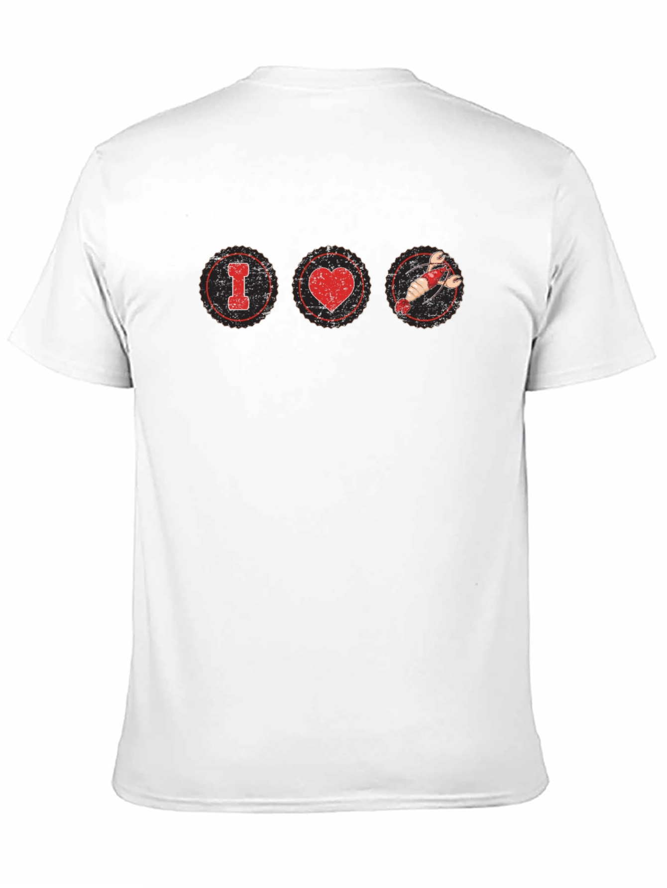 I Heart Lobster Graphic T-Shirt - Black Tee