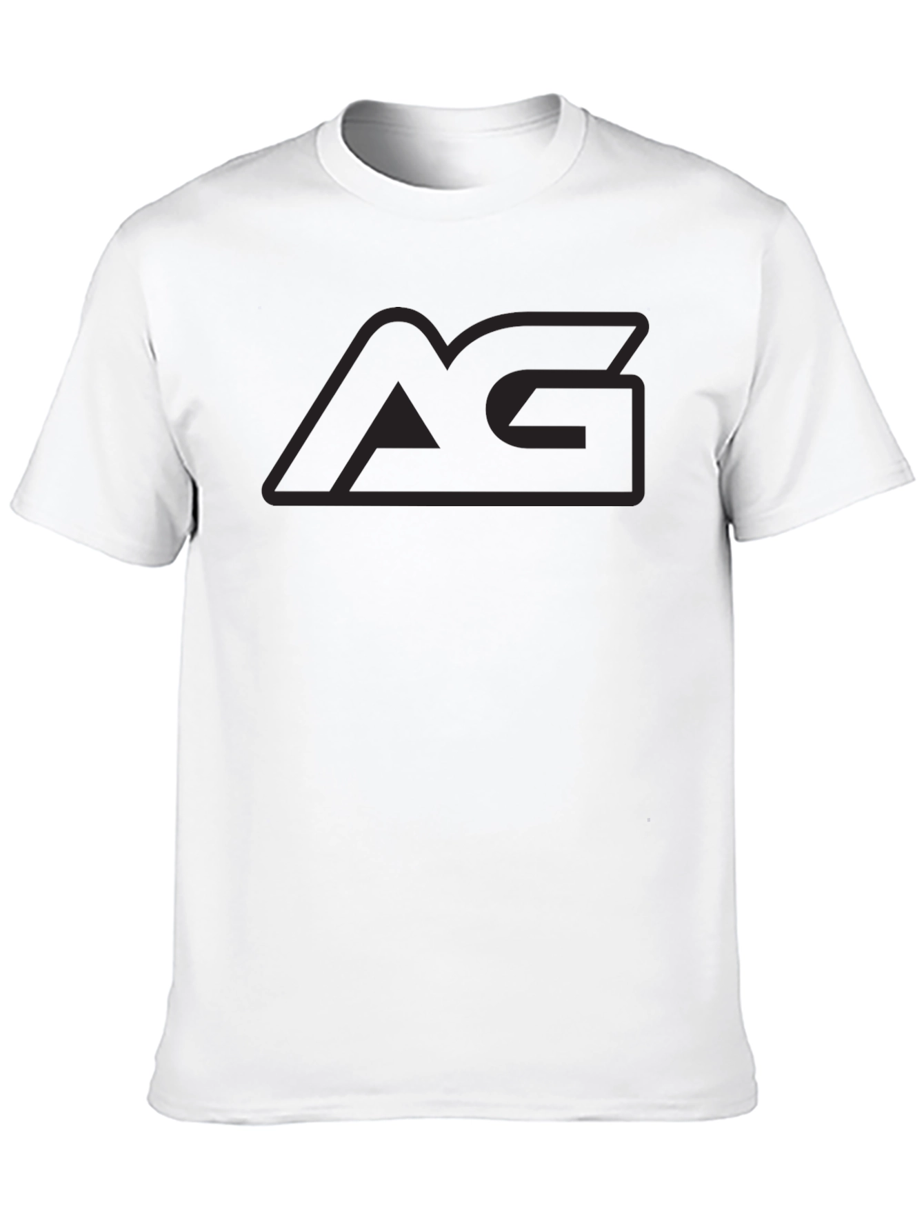 AG Logo Black T-Shirt - Stylish & Comfortable
