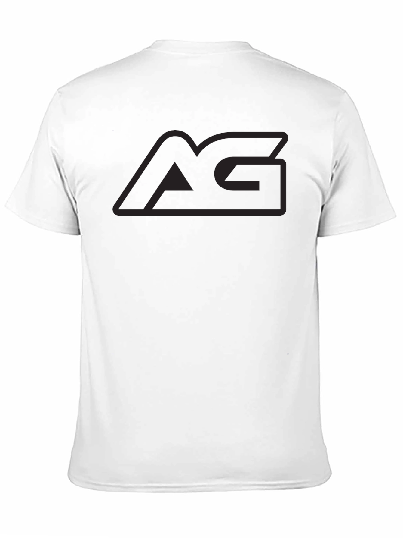 AG Logo Black T-Shirt - Stylish & Comfortable