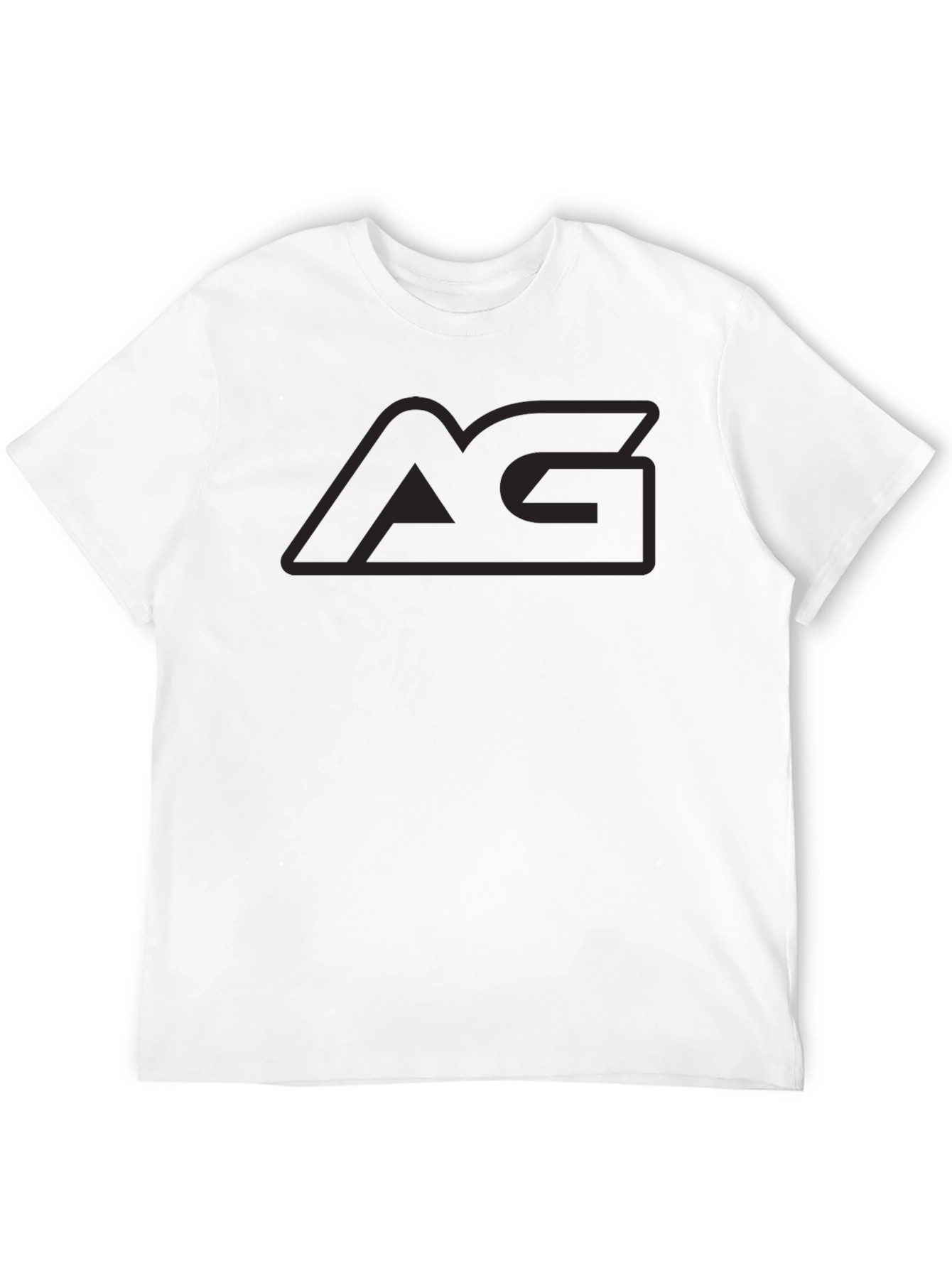 AG Logo Black T-Shirt - Stylish & Comfortable