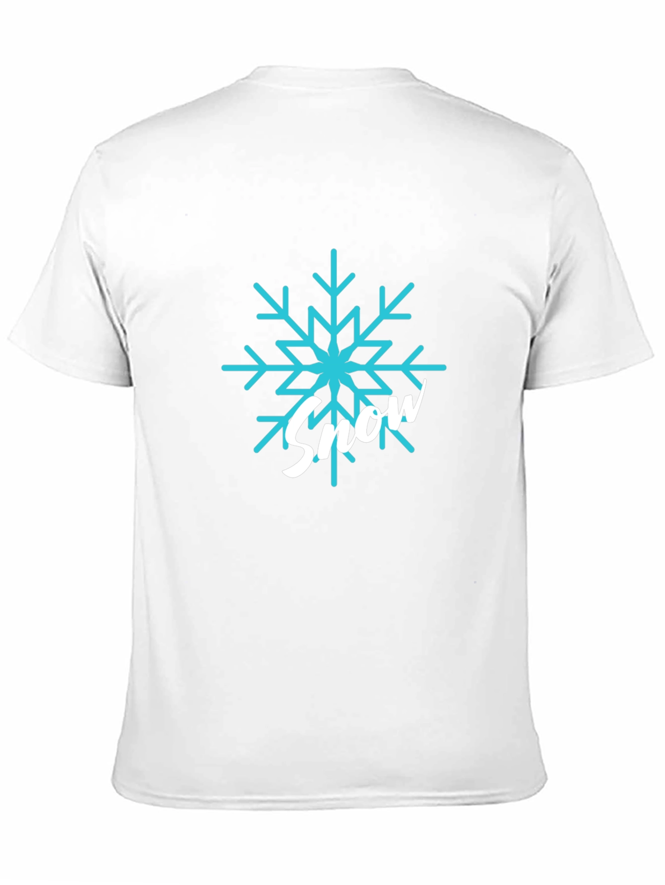 Snowflake Graphic Tee - Stylish Winter Shirt