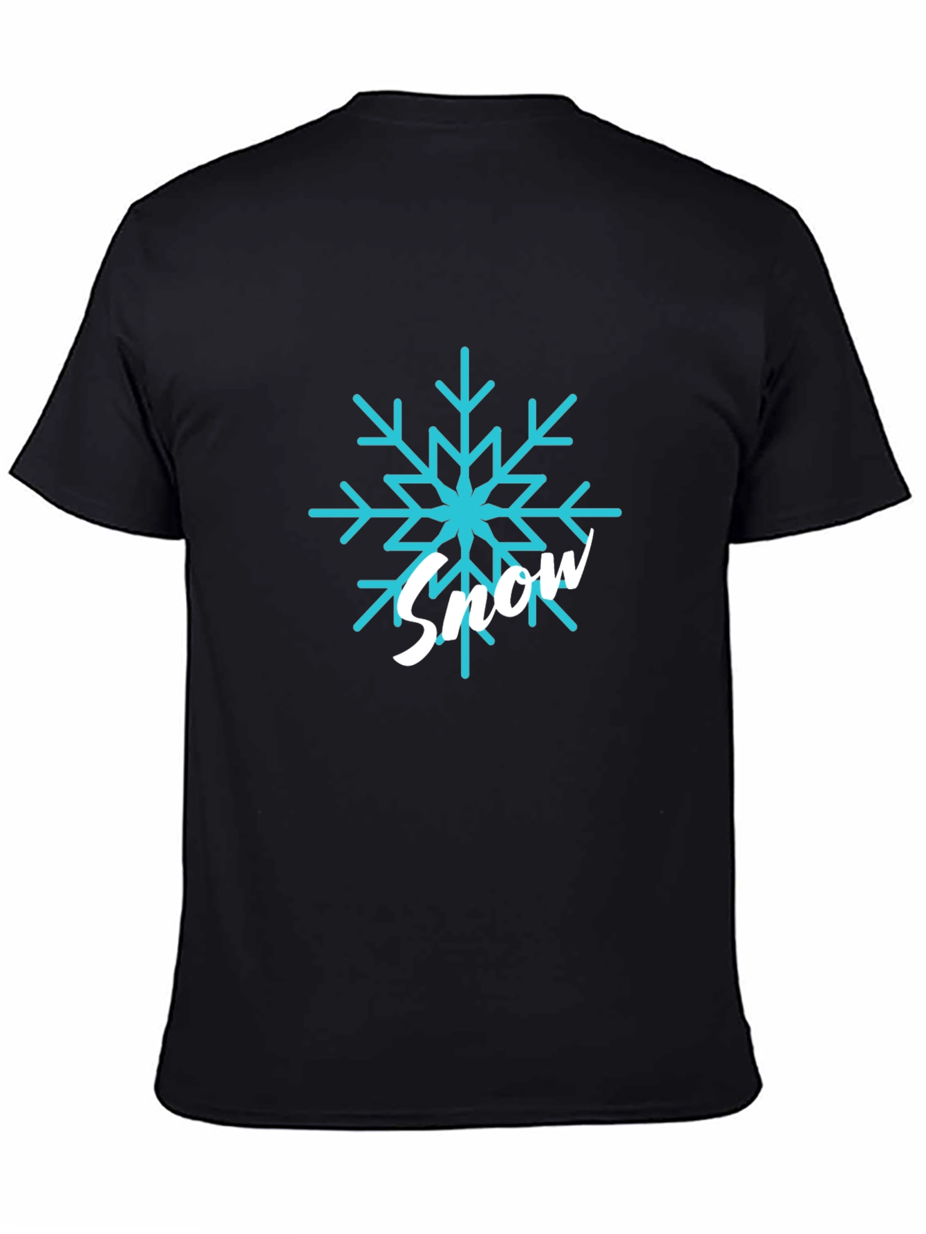 Snowflake Graphic Tee - Stylish Winter Shirt