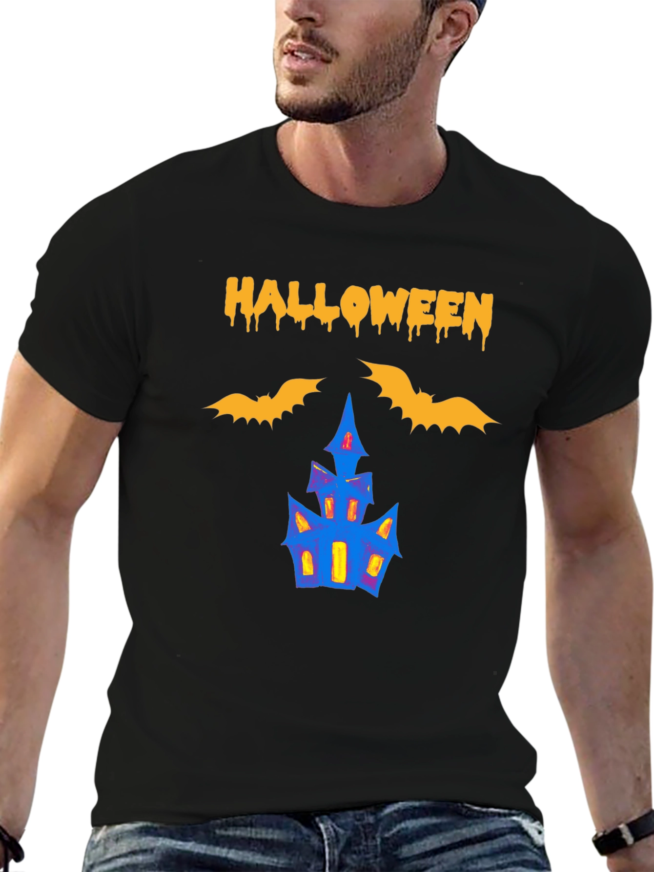 Halloween Spooky Graphic T-Shirt