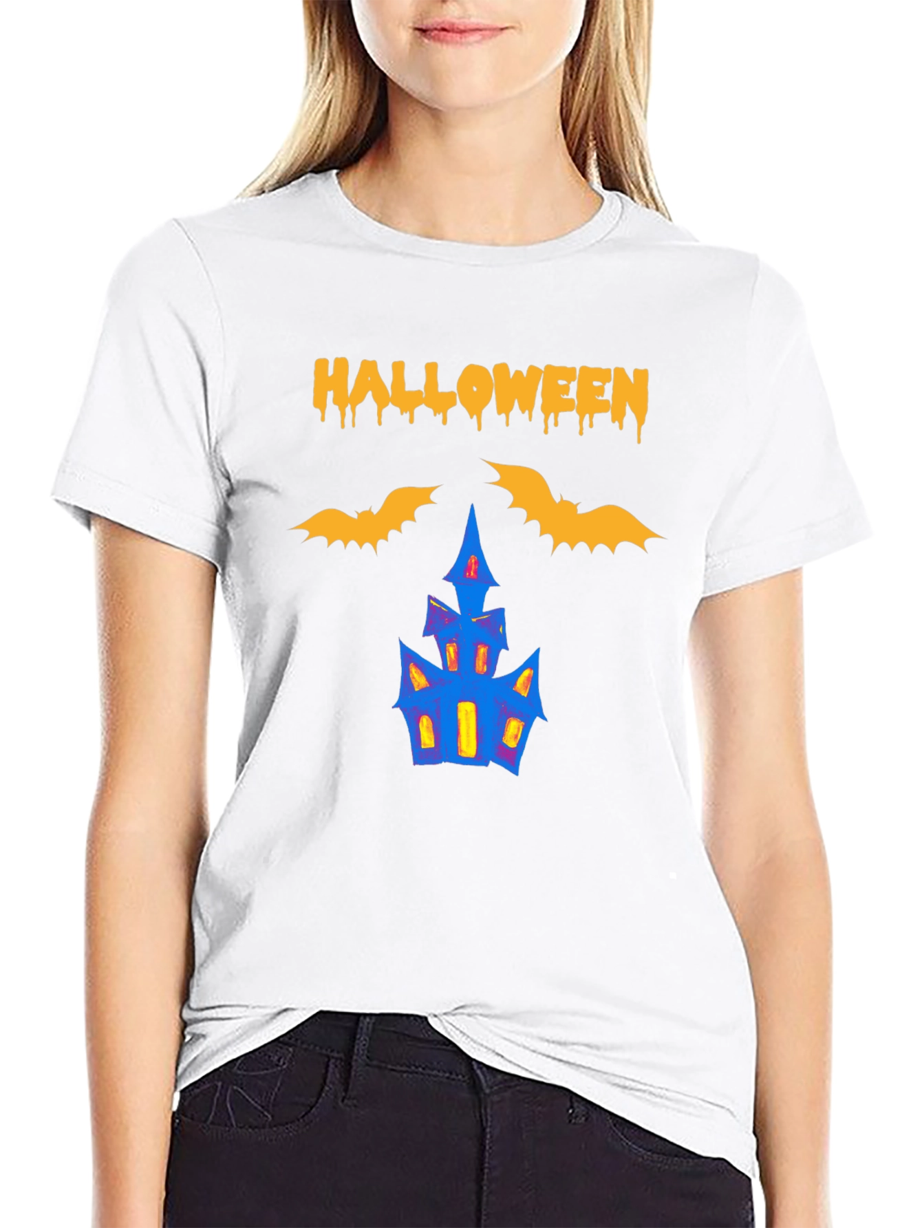 Halloween Spooky Graphic T-Shirt