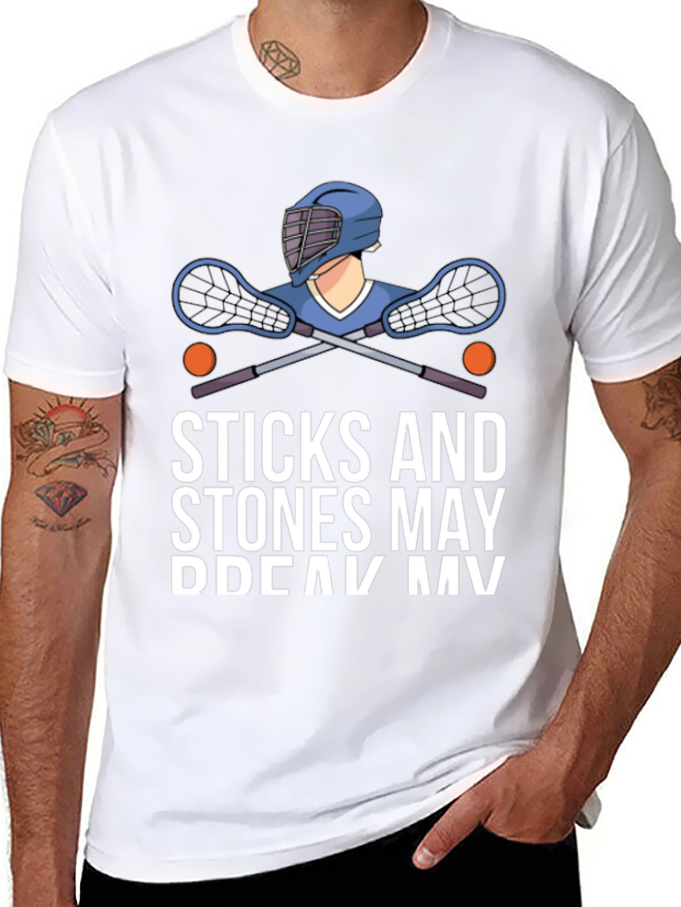Sticks & Stones Lacrosse T-Shirt