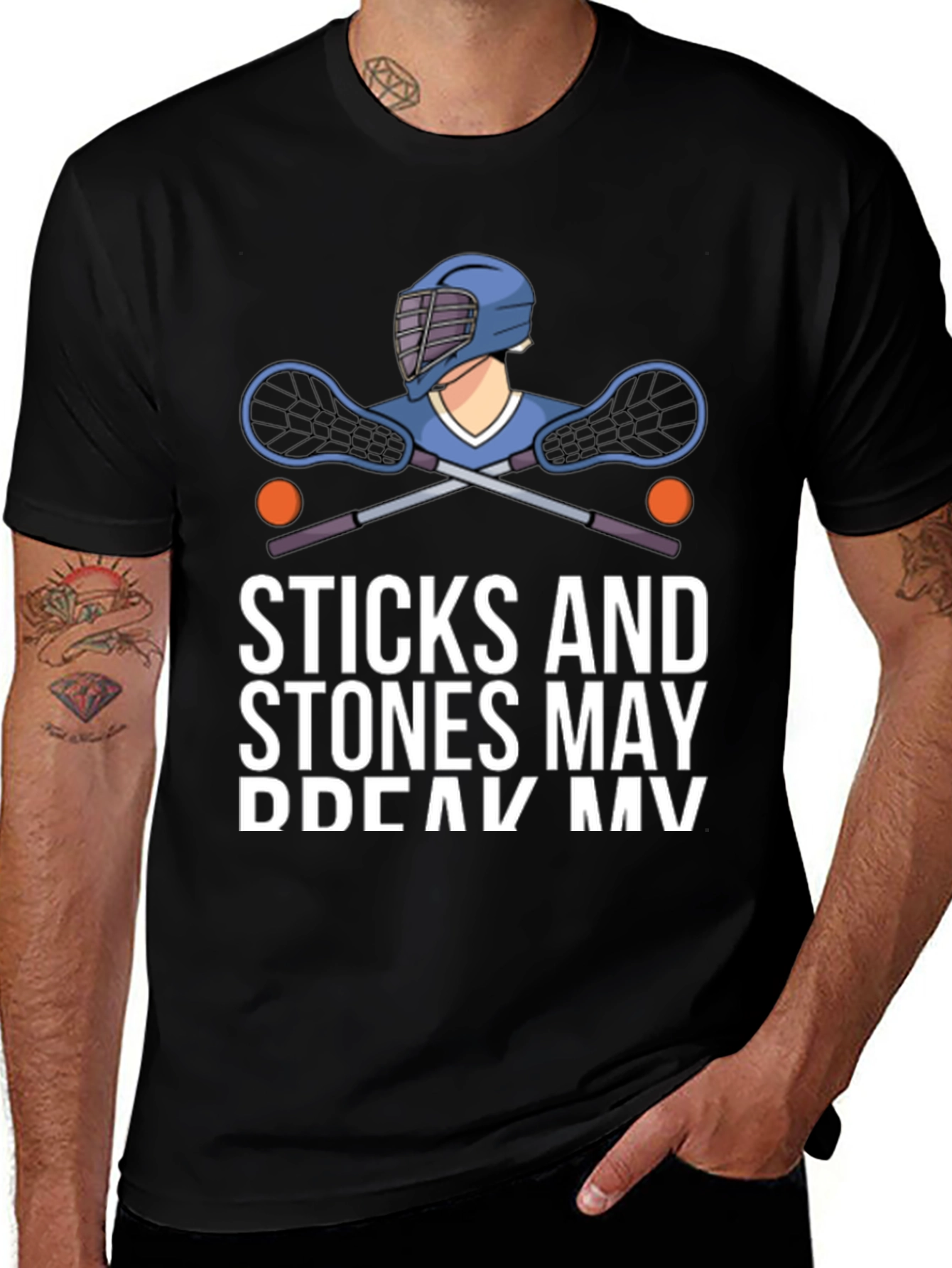Sticks & Stones Lacrosse T-Shirt