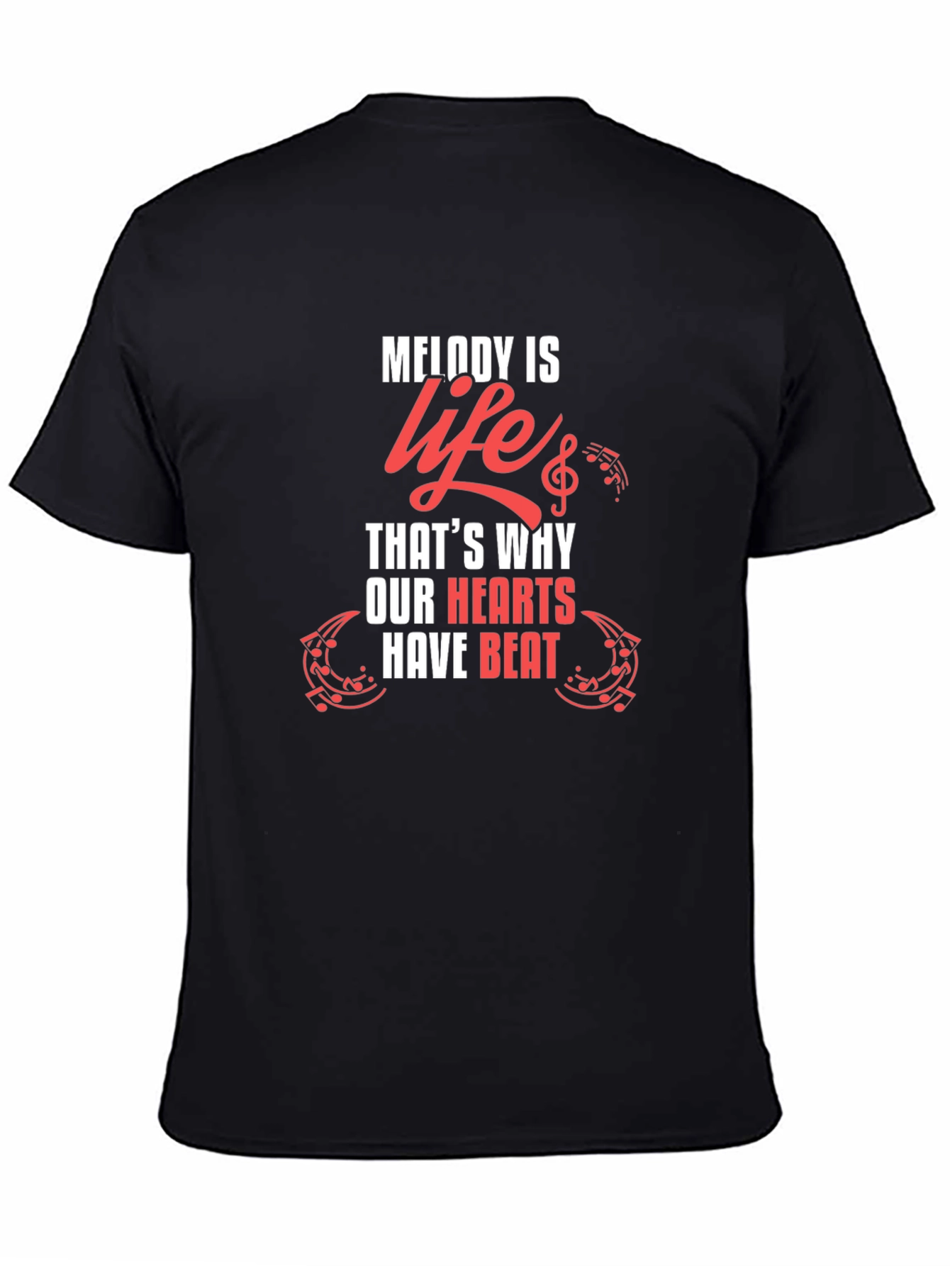 Melody Is Life Music Graphic Tee