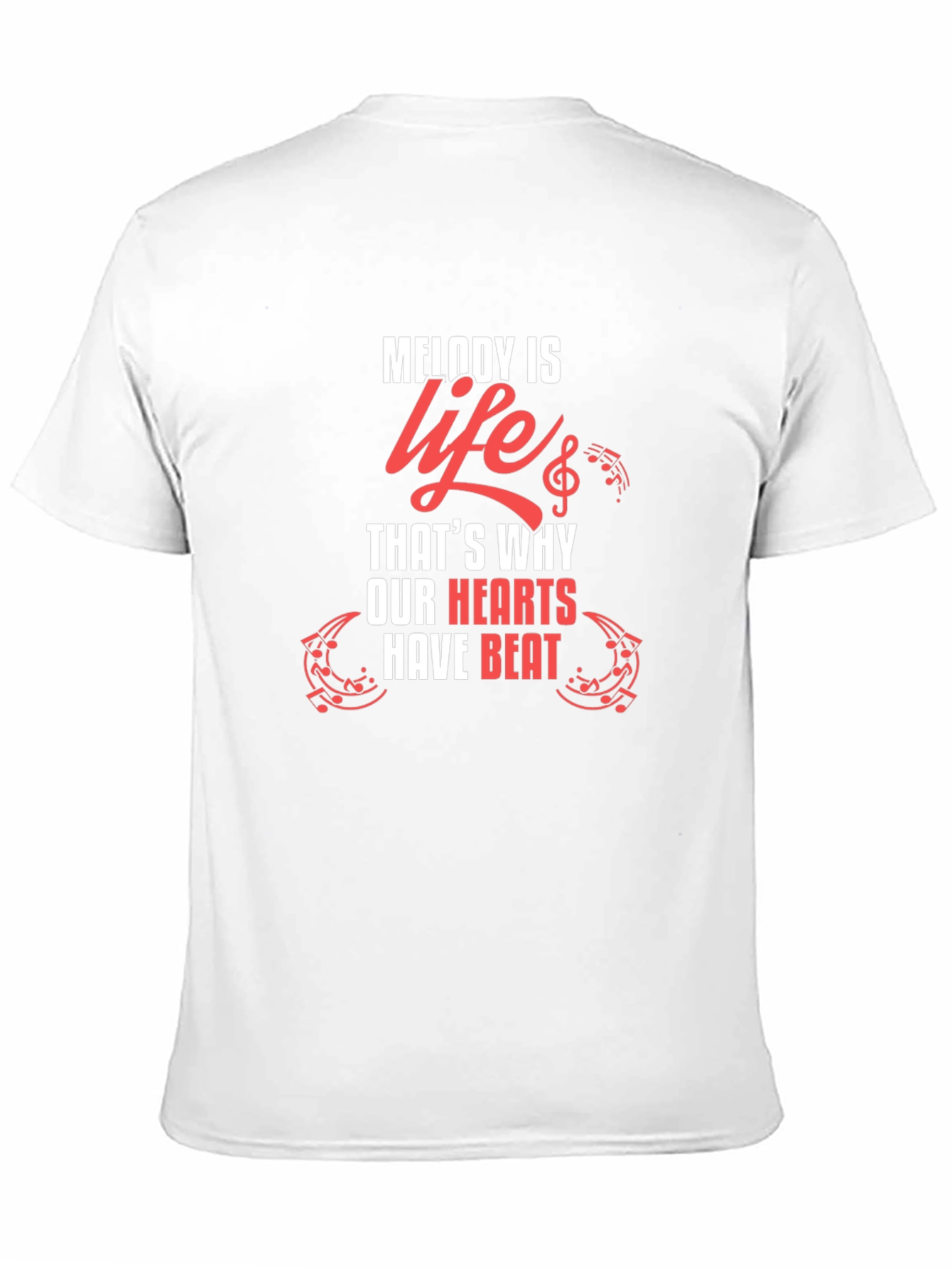 Melody Is Life Music Graphic Tee