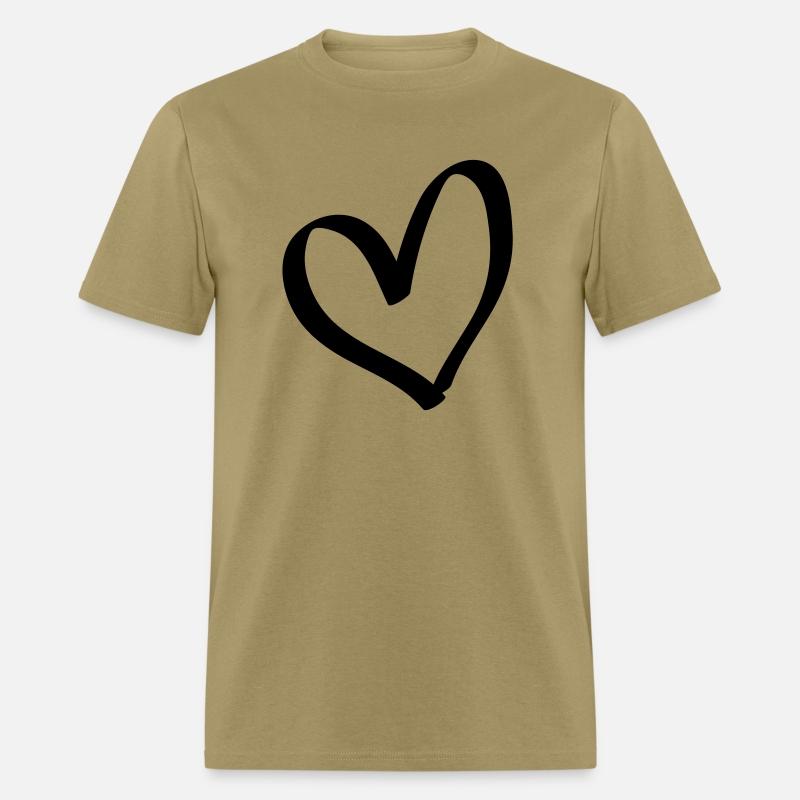 Hand drawn comic heart -love lover girlfriend cute