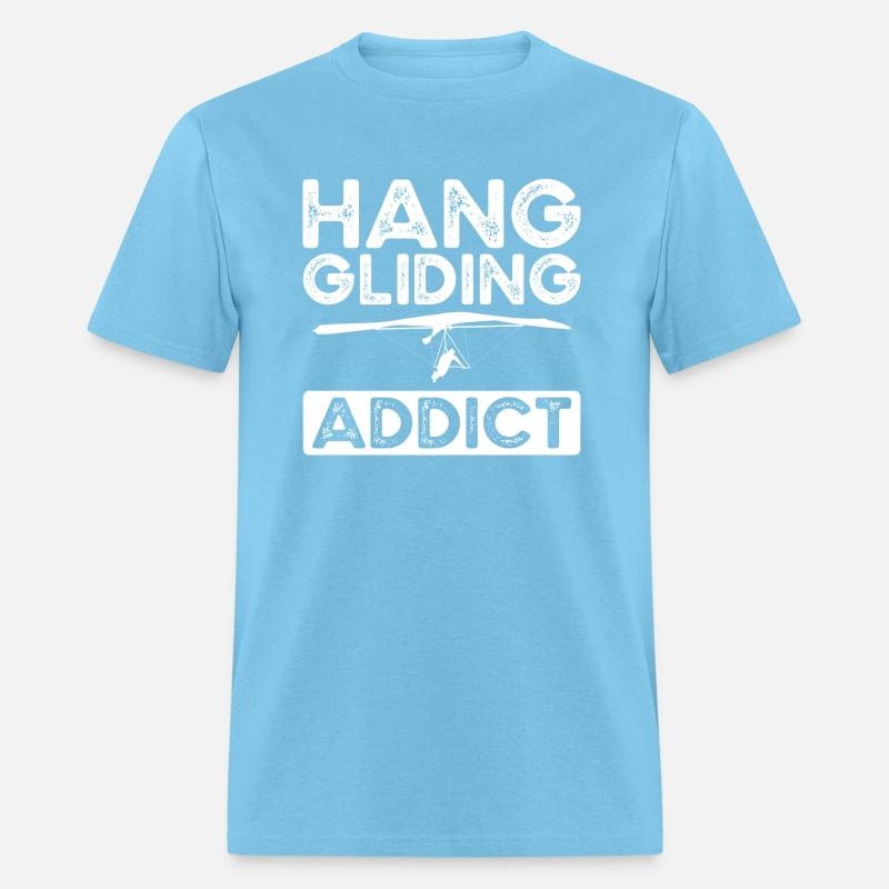 Hang gliding addict vintage humor