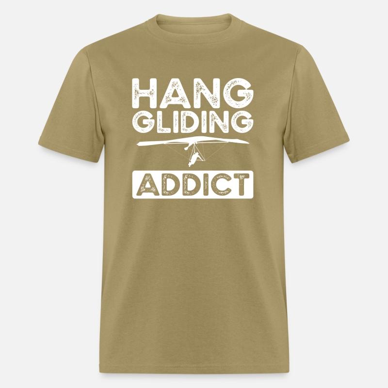 Hang gliding addict vintage humor