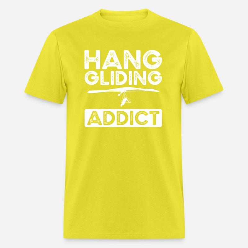 Hang gliding addict vintage humor