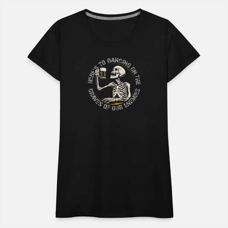 Happy Drinking Skeleton Toast