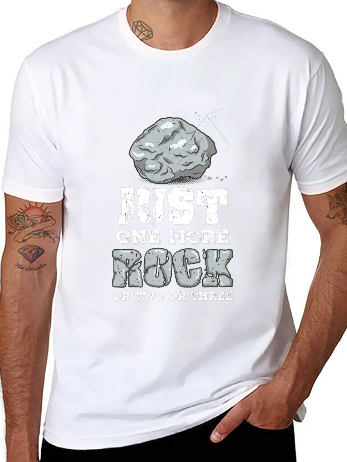 Just One More Rock T-Shirt: Miners Humor