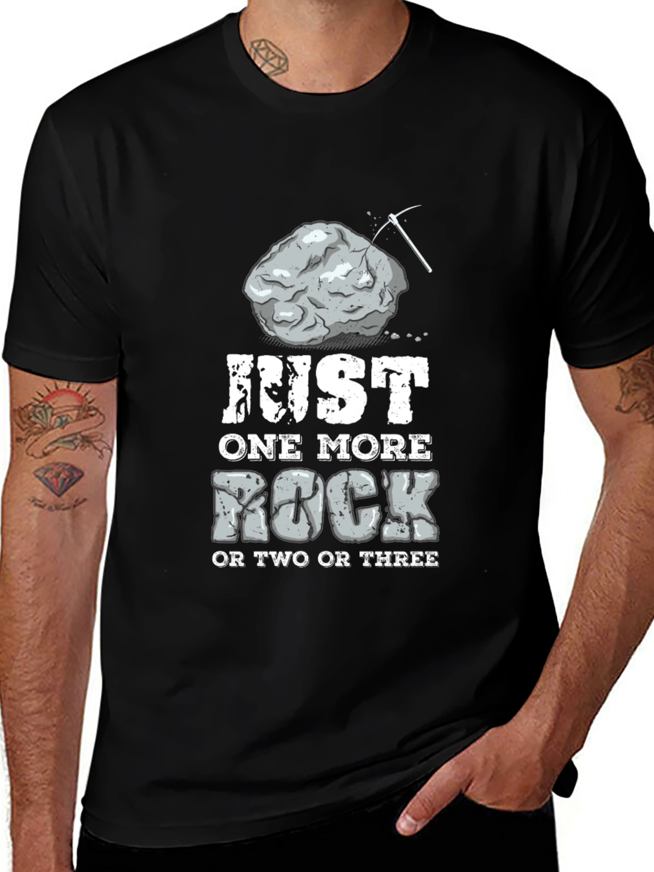 Just One More Rock T-Shirt: Miners Humor