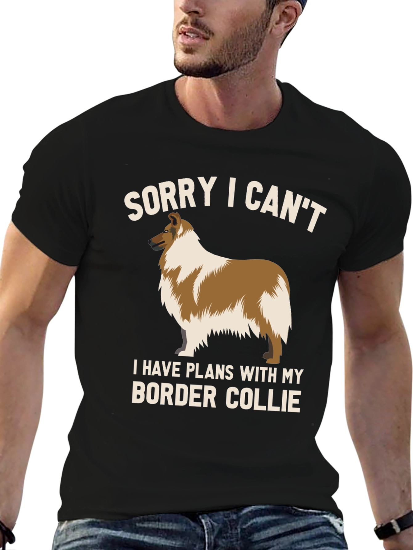 Sorry I Cant Border Collie T-Shirt