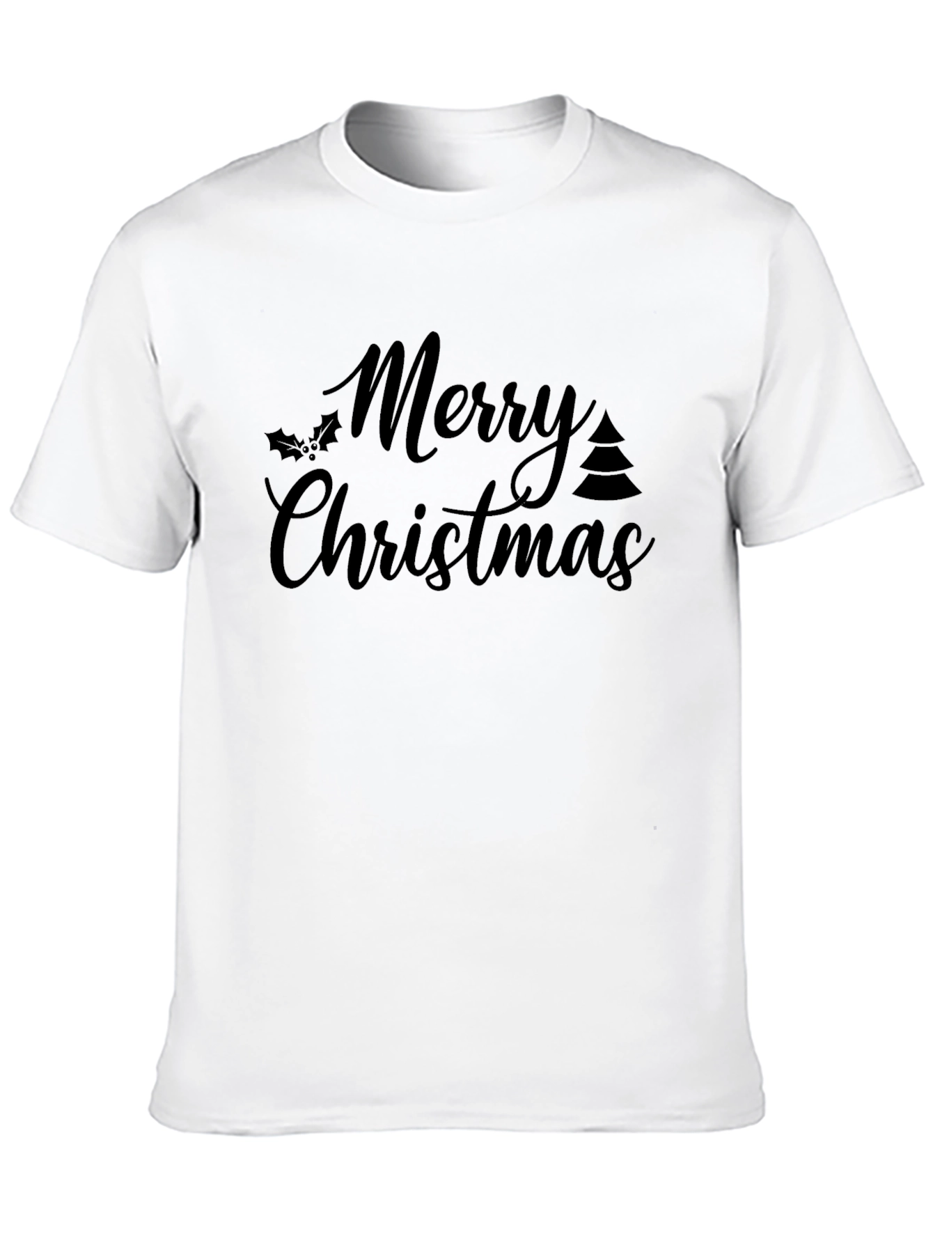 Merry Christmas Graphic T-Shirt Holiday Tee