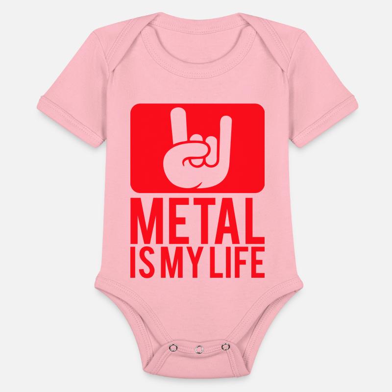 Heavy Metal Is My Life Hard Rock Music Text Quote